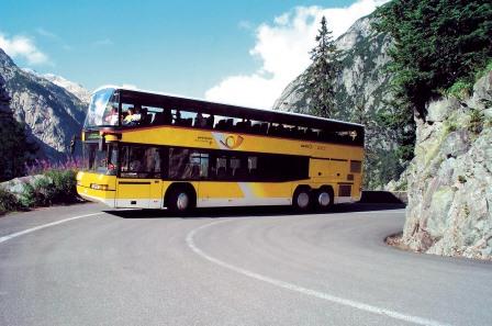 スイスのポストバス